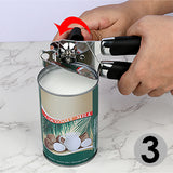 Manual Can Opener Hand Held Can Openers for Seniors Can Multifunctional Openers for Kitchen with Bottle Opener