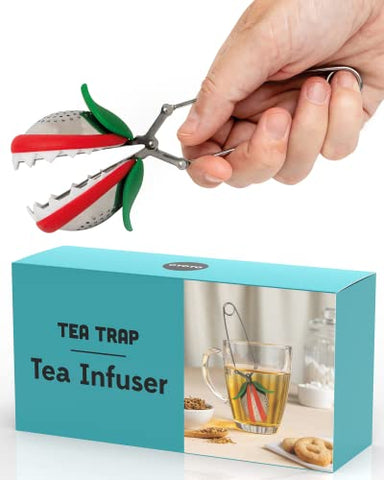 Loose Leaf Tea Infuser - Silver Stainless Steel