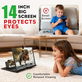 3D HD Phone Screen Magnifier - 14 16 18in