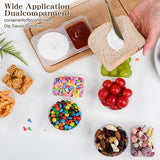 Reusable Snack Containers 2-Compartment