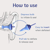 Noise Reduction Earplugs Reusable Silicone Comfort