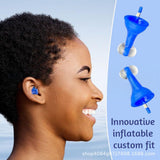 Noise Reduction Earplugs Reusable Silicone Comfort