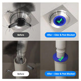 Silicone Floor Drain Backflow Preventer Anti Odor