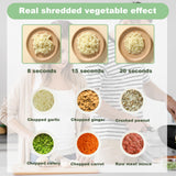 Portable Electric Vegetable Chopper - Green