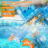Electric Water Gun 32FT Long Range Blue