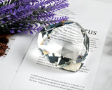 Heart Crystal Paperweight 8cm Diamond Props for Nail Pictures