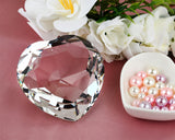 Heart Crystal Paperweight 8cm Diamond Props for Nail Pictures