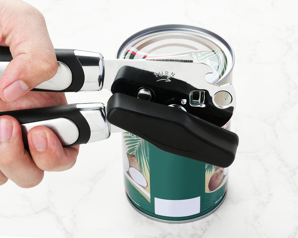 Manual Can Opener Hand Held Can Openers for Seniors Can Multifunctional Openers