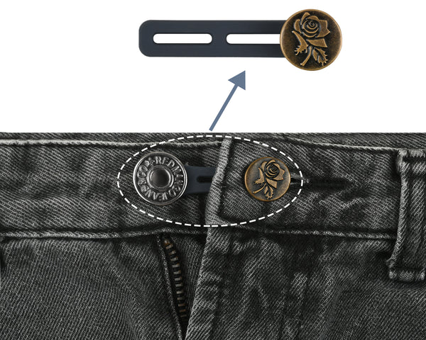 Button Extenders for Jeans Set of 24 Button Extender for Pants Waist Extenders f
