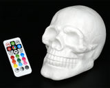 Night Light Dimmable Lamp 3D Skull Light Touch Control Comes with Remote Color Changing Mood Lighting for Bedroom with Timing Function