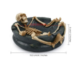 Ash Tray Skeleton Decoration for Halloween Decor Ideal Gothic Gifts