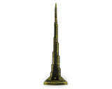 Office Desk Decor Dubai Souvenir 7 Inch Bronze Burj Khalifa Statue