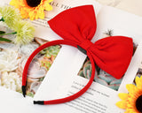 TressArm Red Bow Hair Band Headband Headdress, Hair Accessories for Party and Cosplay