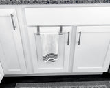 Kitchen Towel Holder Over Cabinet Door Towel Bar 2 Pieces Stainless Steel Kitchen Towel Hanger