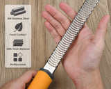 Grater Lemon Zester Handheld Stainless Steel Hand Grater for Food Ginger Grater for Kitchen Micro Zesting Tool