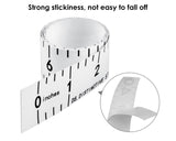 Fish Ruler Sticker 40-Inch Waterproof Adhesive Ruler Tape