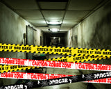 Halloween Caution Tape Set of 3 - Danger, Zombie Zone and Enter If You Dare Yellow Caution Tape Decorations for Door