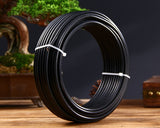 5 Pieces 10m Aluminium Bonsai Wire Set - Black