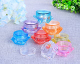 Refillable Cosmetic Jars with Lids 50 Pieces 5 Grams Sample Containers