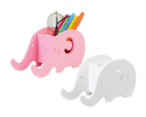 Pencil Holder 2 Pcs Elephant Shaped Pencil Bracket with Cell Phone Stand