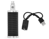 PU Leather 4500mAh Rechargeable Battery for Electronic Cigarette - Black