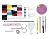 40 Pcs Sewing Tool Kit with 18 Colors Embroidery Thread