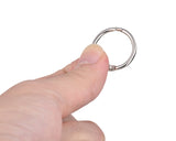 100 pieces 2cm and 2.5cm Metal Binder Rings