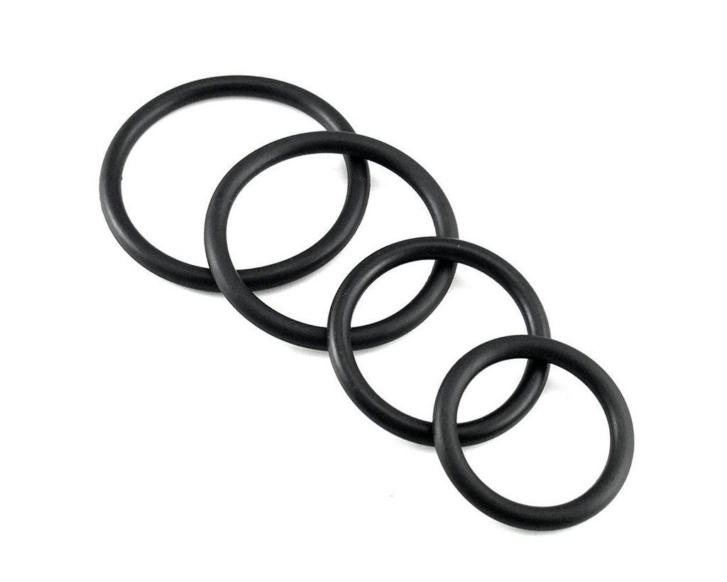 Silicone Cock Ring Set for Men Penis Ring Set of 4