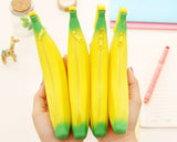 Banana shaped Pencil Case Silicone Coin Purse