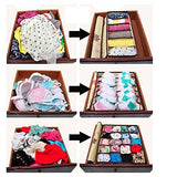 3 Pcs Non-woven Clothing Storage Box Drawer Divider