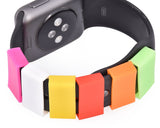 10 Pcs Silicone Fastener Ring for Fitbit Charge Wristband Bracelet