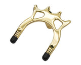 2 Pieces Brass Bridge Heads - Cross and Spider Cue Rests