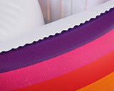 1 Pair Rainbow Inflatable Armbands for Swimming