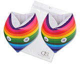 1 Pair Rainbow Inflatable Armbands for Swimming