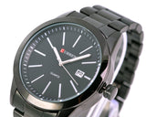 CURREN Black Steel Date Display Men's Casual Wrist Watch - Black