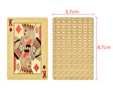 24K Gold Foil Poker Playing Cards