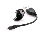 Mini Wireless Bluetooth In-Ear Earphone Headset - Black