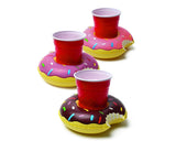 Inflatable Flamingo Drinks Holders for Swimming Pool Float Cup Holder, Pack of 6