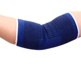5 Pcs Elastic Wrist Glove Elbow Brace Stretch Ankle Support - Blue