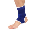 5 Pcs Elastic Wrist Glove Elbow Brace Stretch Ankle Support - Blue