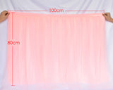 Tulle Table Skirt for Wedding Party Decoration