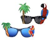 Funny Party Sunglasses Hawaiian Tropical Glasses Set of 2