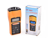 18 Meters Battery Operated Laser Meter with LCD Display - Orange