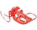 Masquerade Mask with Flower Set of 2 Costume Party Mask