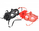 Masquerade Mask with Flower Set of 2 Costume Party Mask