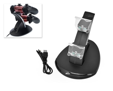 PS4 Controllers Charger Stand for 2 DualShock 4 Controllers