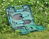 Garden Tool Set of 10 Piece with Storage Case