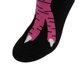 Chicken Leg Socks for Women 2 Pairs Knee High Cotton Socks