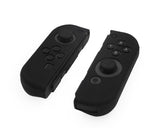 Nintendo Switch Joy Con Controllers Silicone Protective Cases - Black