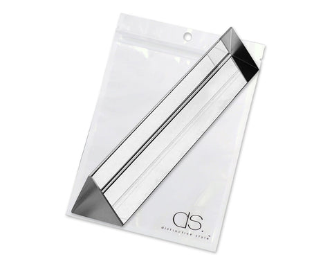15cm Crystal Optical Glass Triangular Prism with Gift Box